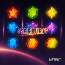 MonsterWin - Starburst Slot - Spilgti dārgakmeņi un paplašinoši wildi